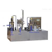 China Semi Automatic Gable Top Aseptic Carton Filling Machine Juice Packing 1L Carton on sale