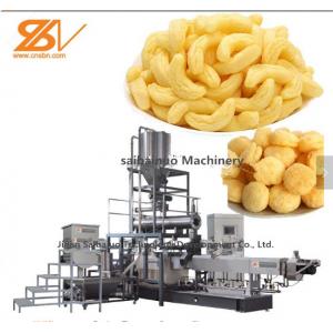 Industrial Snack Food Extruder Machine Extruded Inflated Technology CE ISO Approved