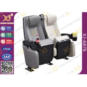 China Fire - Resistant 3D Leather Cinema Theatre Chairs / VIP Stadium Seats supplier