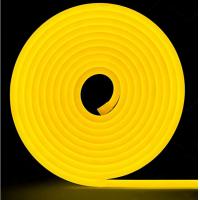 China IP67 Neon Yellow Led Lights 24V 2835 Neon Led Flexible Strip Light Silicone on sale