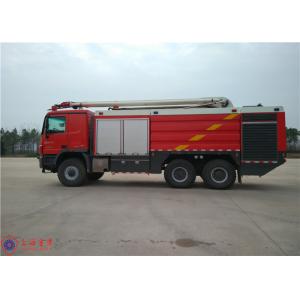 29 Ton 6x6 Drive ARFF Airport Airplane Fire Truck with Foldable Rescue Boom