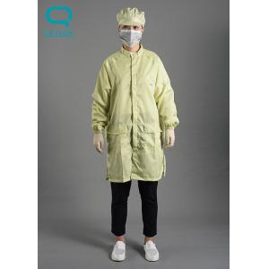 China SGS Certificated ESD Anti Static Workwear Clothing For Production Line supplier