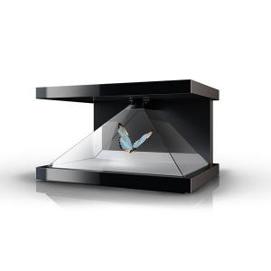 China Magic 3D Hologram Pyramid Showcase , Holographic Display Pyramid Box Full HD Resolution supplier