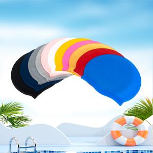 China Bonnet de natation élégant en silicone - Ultra-confortable, imperméable et parfait pour tous les nageurs supplier