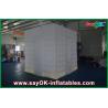 Advertising Booth Displays White Lighted Oxford Cloth Inflatable Photo Booth