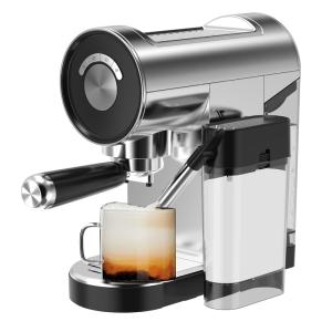 China Anbolife Hot Selling 20 Bar Semi-Automatic Coffee Machine for Espresso Coffee Maker with Milk tank for Household Use wholesale
