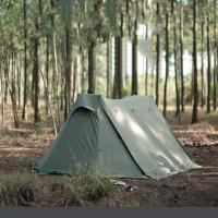 China Camping Tent Waterproof Picnic 2 Persons Military Camping Gear Oxford Army Green Tents on sale