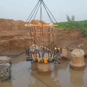 Foundation Pile Hydraulic Cutters Concrete Breaker Pile Breaking Machine For Excavator Top Selling Pile Breaker