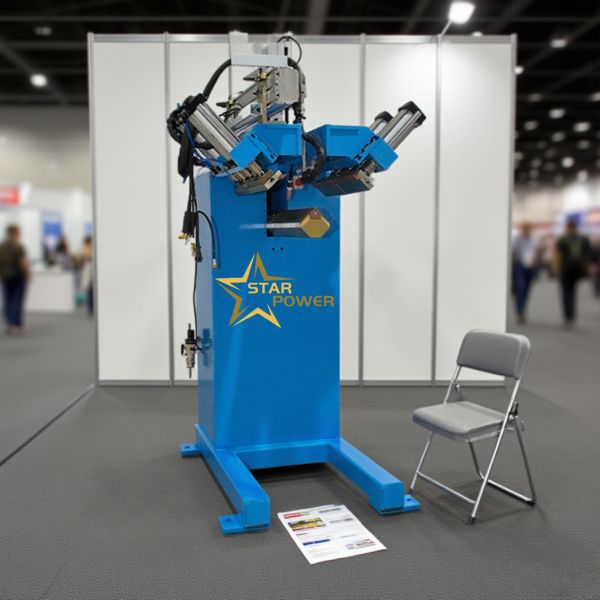 Seamless Corner Rounding Welder with Precision ±0.1mm and CNC Control Panel for Distribution Boxes