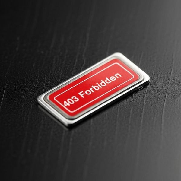 403 Forbidden Error Message RFID On Metal Tag Compatible with Handheld UHF RFID Reader for Durable Harsh Conditions