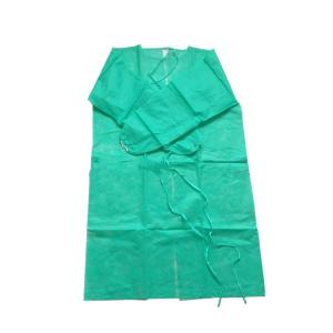China Operation Room Disposable Exam Gowns / Elastic Cuff Medical Doctor Gown supplier