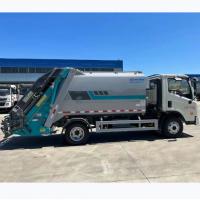 China Chinese Rear Loader Garbage Truck With 5 Forward Gear And Hydraulic Pump on sale