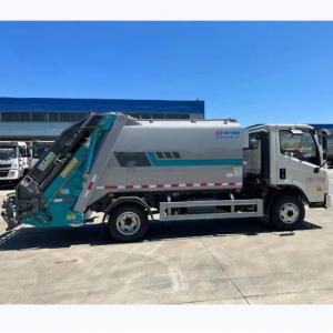 Chinese Rear Loader Garbage Truck With 5 Forward Gear And Hydraulic Pump
