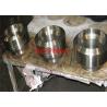 Os encaixes de tubulação Titanium do aço da liga do metal, alta pressão rosquearam os encaixes de tubulação