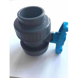 QX UPVC and CPVC Plastic Ball Valves Check Valves Manual Driving Mode for Guaranteed