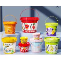 China Reusable Food Grade Buckets With Dishwasher Safe And Stackable Features on sale