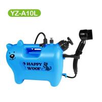 China Blue Portable Dog Washer Happy Woof 10L Dog Grooming Hose Sprayer on sale