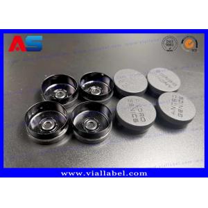 Polypropylene Purple Medicine Vial Caps Crimper , Aluminum Bottle Caps Seals 32mm