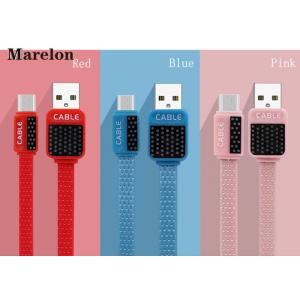 V8 Micro USB Data Cable , Android Charging Cable Environmental Silicone Wire