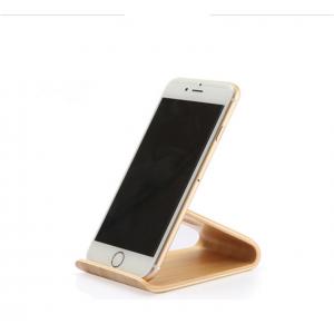 Universal Desktop Wooden Mobile Phone Stand Hand Made Eco - Friendly