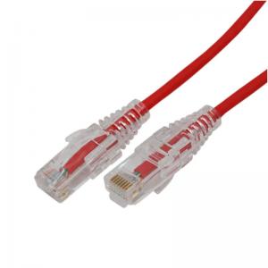 Customized Cat6A Ethernet Patch Cable , S FTP Slim Patch Cord With 5m 1m Length