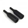 China Custom Made NBR Rubber Cable Shrouds / Rubber Wire Sleeve Black Color wholesale