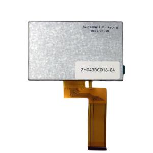 China 4.3インチ カラー TFT LCD スクリーン モジュール 480x272 IPS 450nits 明るさ wholesale