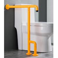 China T Shaped Bathroom Toilet Grab Bars With Non Slip Particles Luminous Circles on sale