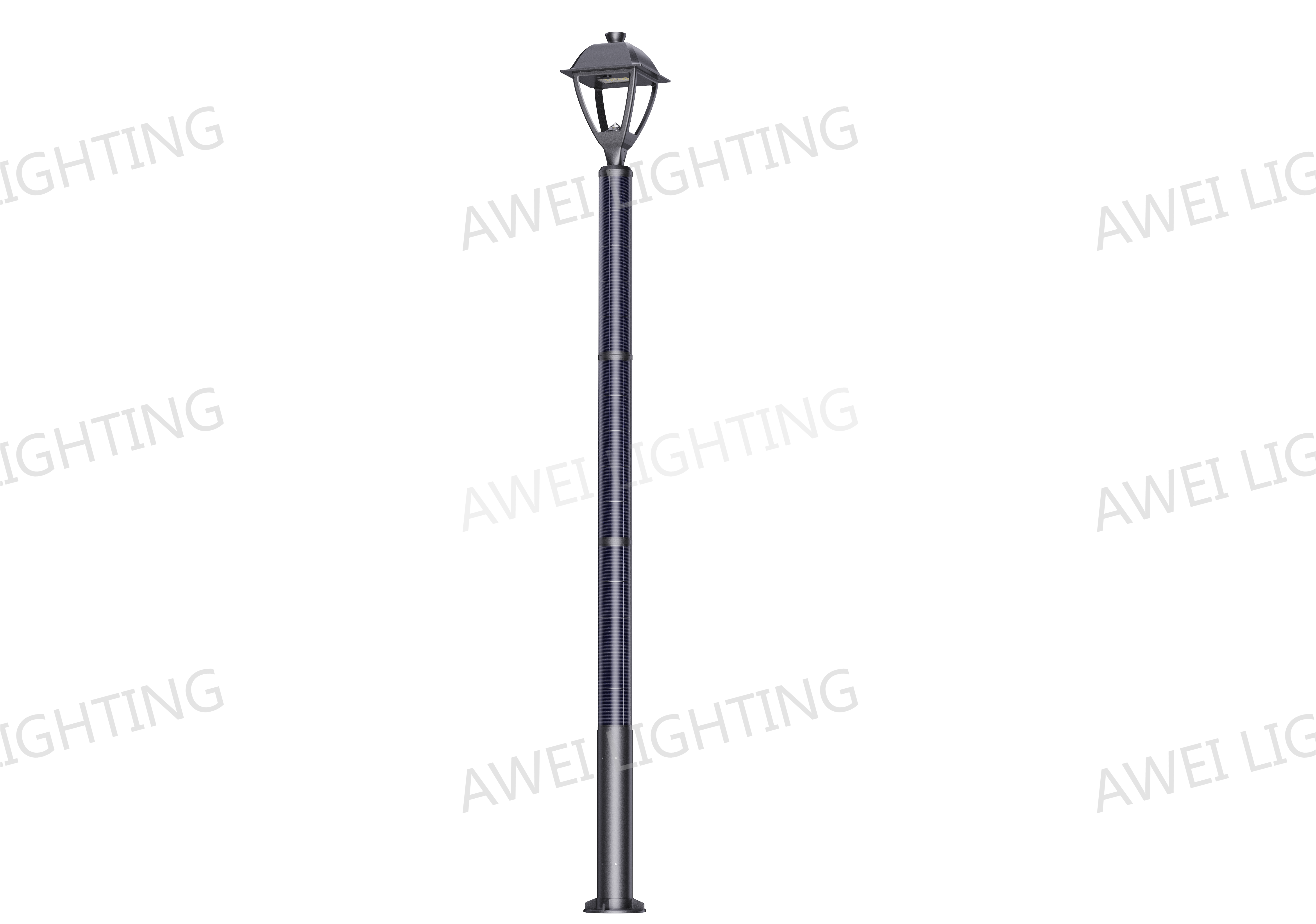 China 7 Years Warranty Solar And Electricity Powered Garden Light Waterproof IP66 With Control System. wholesale