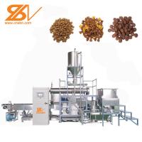 China Full Automatic CE Certificate Dog Food Extruder Pet Food Processing Line on sale