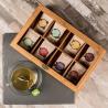 China bamboo tea box empty tea box with special design high quality and eco-friendly wholesale