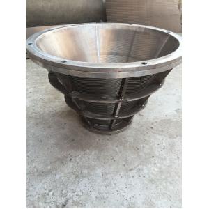 Triangle Wedge Wire and 2*4mm Profile Wire Centrifuge Basket for 1500 Dimension L*W*H