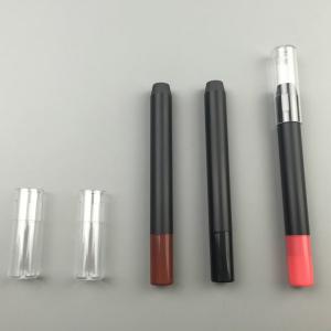 China Waterproof Concealer Pencil Stick Ps Plastic Material With 39mm Transparent Cap wholesale