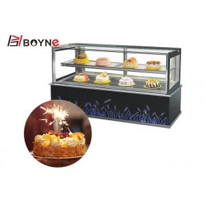 Japanese Style Right Angle Three-Layers Cake Freezer E Type for bakery shop