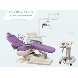 China Dental unit with CE&ISO,dental chair, dental equipment with LED light, movable tray/JR-Q1 supplier