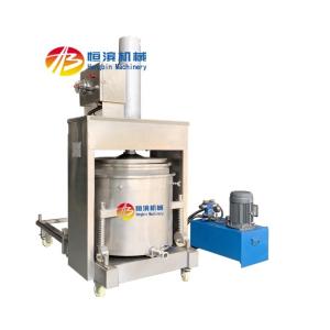 China 304 Stainless Steel Hydraulic Cold-Press Juicer for Commercial Orange Juice Production supplier