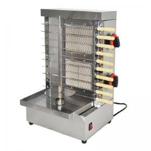 China Commercial Natural Gas 4000w Bbq Skewer Machine 2 Burner supplier