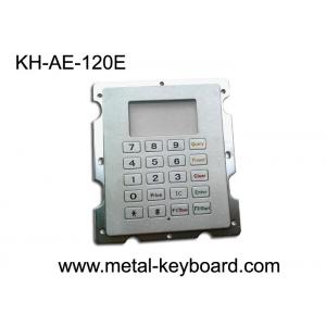 China Stainless Steel Gas Station Rugged Keypad with 20 Keys , Panel Mount Keypad supplier