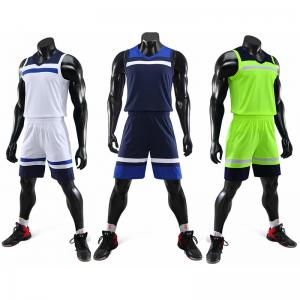 OEM Sublimated Basketball Shirt Jerseys Breathable Anti Bacterial