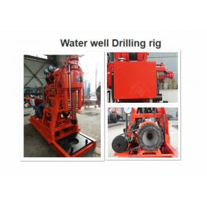 China GK200 Water Well Drilling Rig 200m Drilling Depth For Road / Railroad Construction supplier