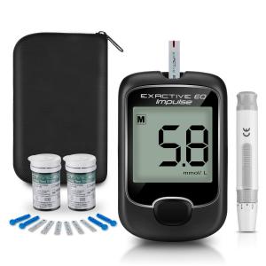 Health Care Non Invasive Blood Glucose Meter 50 Test Strips , Non Invasive Continuous Glucose Monitor