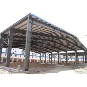 China Low price galvanized steel structure prefabricated warehouse with frame use life 50 years supplier