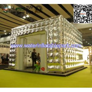 China Portable Great  Inflatable Cube Tent For Exhibition / Cabin Tent supplier