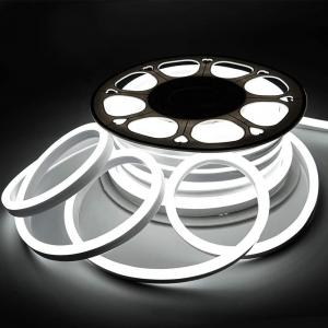 220V RGB LED Neon Light Silicone Neon Strip Flexible Luces Rubber Cuttable Strip