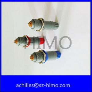 China 3pin 4pin Lemo plastic yellow more pins connectors with reasonable price and good quality supplier