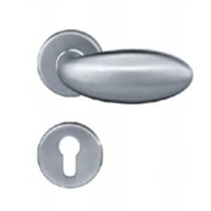 High Security Door Lock Lever Handle Stainless Steel Die Casting Solid