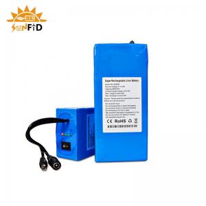 12V 20Ah Rechargeable Lithium Battery Pack 18650 For Solar Power System LED Panel Light