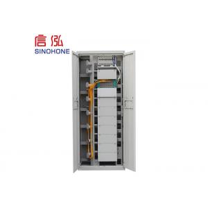 China Outdoor Fiber Optic Distribution Cabinet For Large Capacity Wiring Requirement supplier