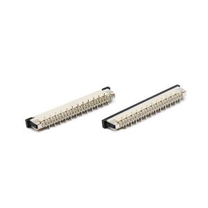 Vertical Flexible FFC FPC Connector 30 Pin 50 Pin 0.5mm Pitch