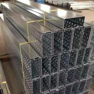 China Size Customized Powder Coated Cable Tray Aluminium 200kg/m Load Capacity supplier